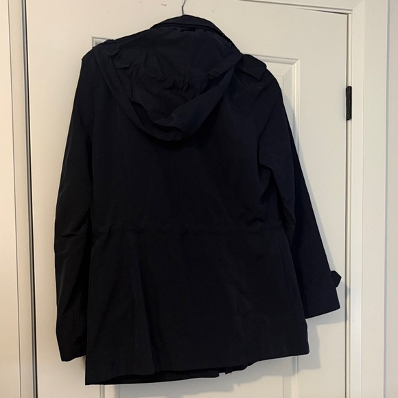 London Fog Navy Jacket with Button Closure - Picture 3 of 4